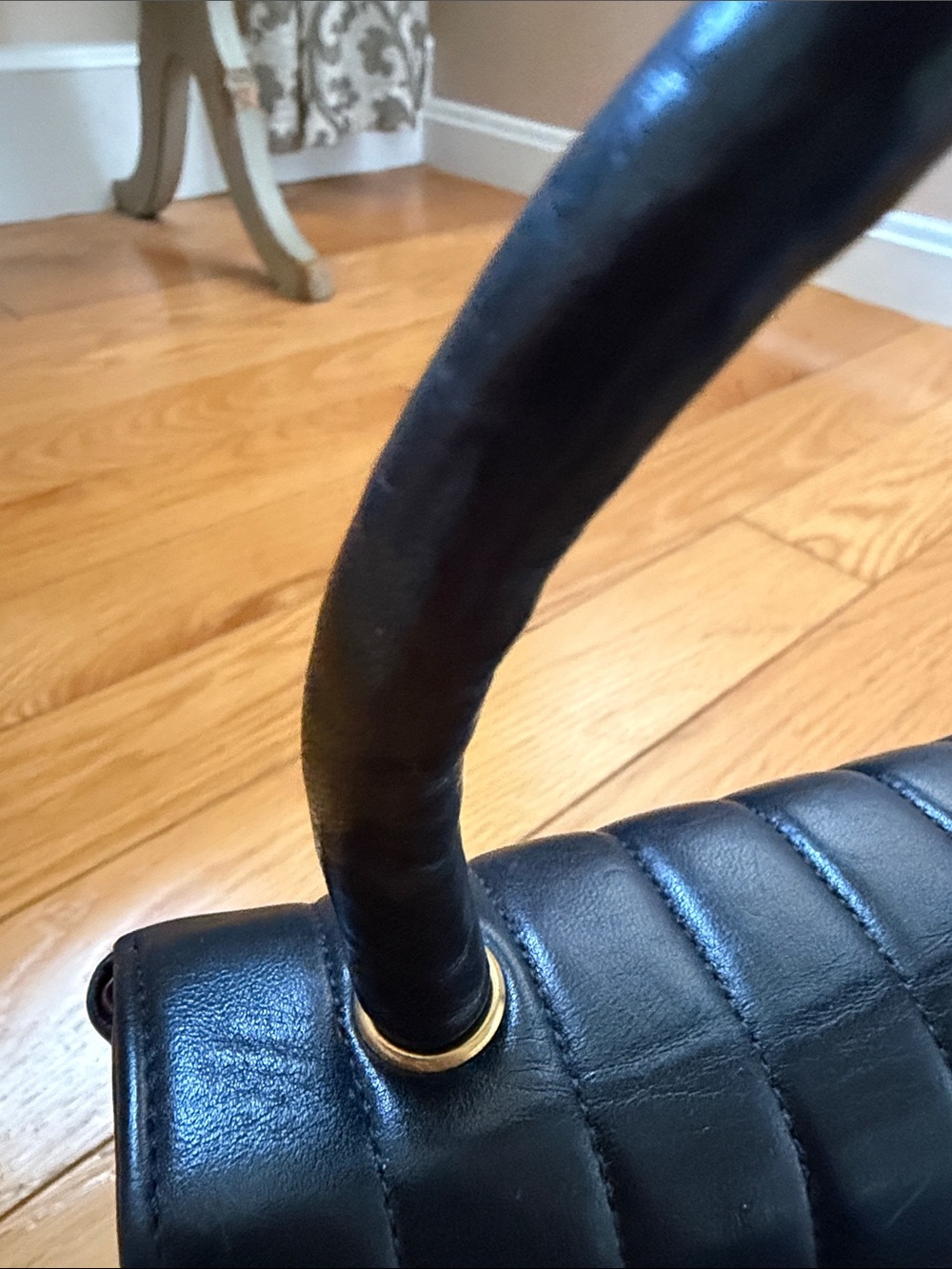 CHANEL vintage vertical top handle - Picture 15 of 15